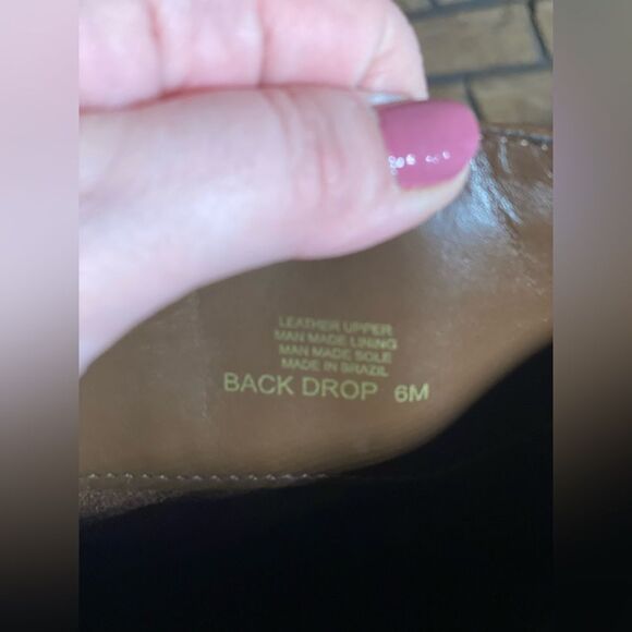 Gianni Bini fringe knee high‎ brown boots - Picture 3 of 6